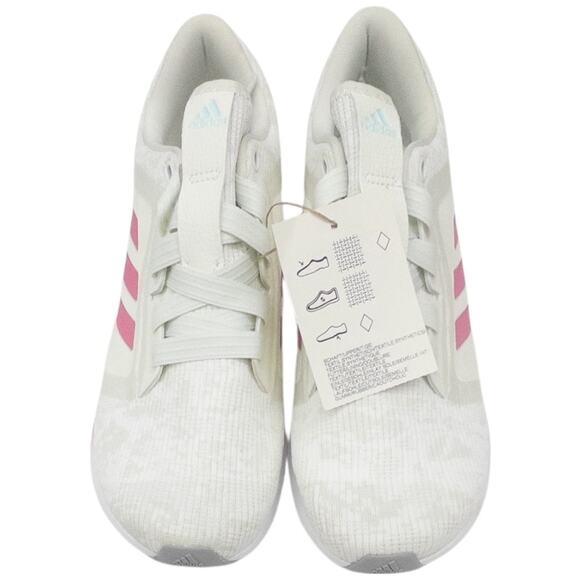 Adidas Women's Edge Lux 4 Running Shoe Sneakers White Pink Rose Size 8.5 - Picture 5 of 8